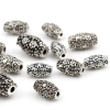 Picture of Zinc Based Alloy Spacer Beads Barrel Flower