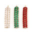 Immagine di Ottone + Vetro Connettore Olive 1 Pz