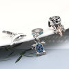 Picture of Zinc Based Alloy Large Hole Charm Dangle Beads