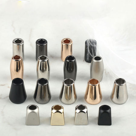 Zinc Based Alloy Clothing Rope Buckle Stopper 10 PCs
