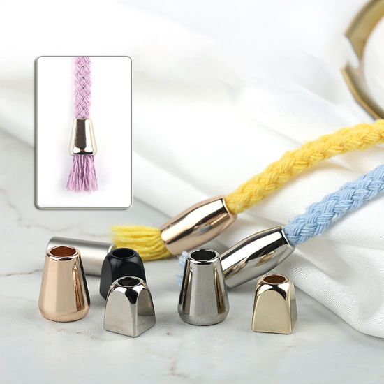 Picture of Zinc Based Alloy Clothing Rope Buckle Stopper 10 PCs