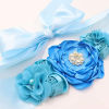 Picture of Flower Belt Daddy To Be Brooch Badge Baby Shower Party Supplies