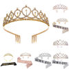 Picture of Girl Birthday Ribbon Shiny Crown Rhinestone Party Supplies
