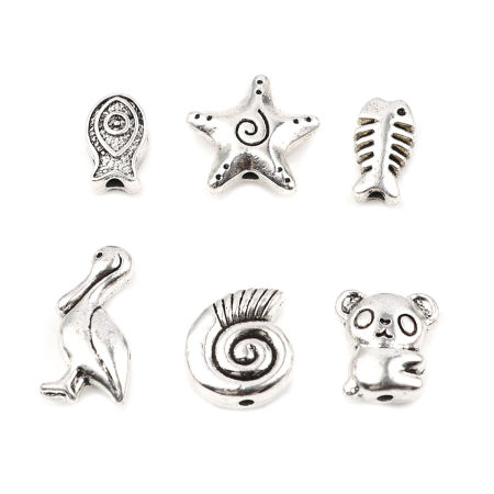 Zinc Based Alloy Spacer Beads