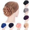 Picture of Women's Satin Flower Turban Hat
