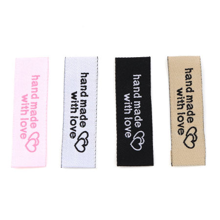 Terylene Etiquetas Rectángulo 50 Unidades