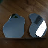 Picture of Wooden Base & Acrylic Desktop Make-up Mirror