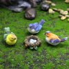 Picture of Resin Simulation Bird Micro Landscape Miniature Decoration