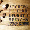 Imagen de Letter Number Wrought Iron Creative DIY Doorplate House Accessories