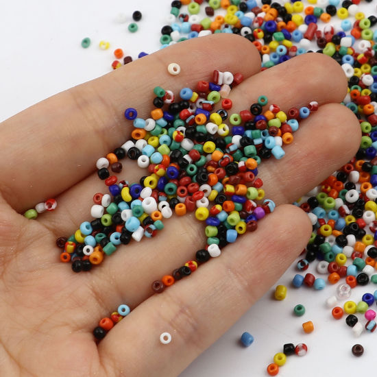 Image de Perles de Rocailles en Verre Rond 1 Bouteille