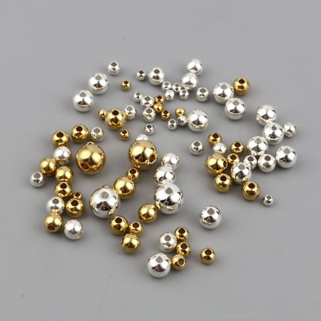 Brass Beads Round