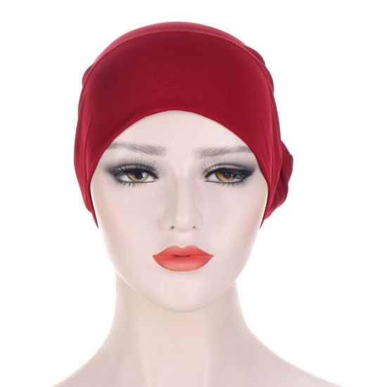 Picture of Women's Fashion Lace Up Muslim Turban Hat