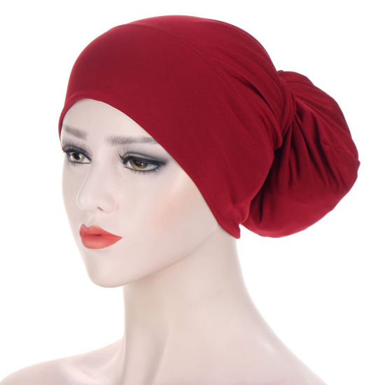 Picture of Women's Fashion Lace Up Muslim Turban Hat