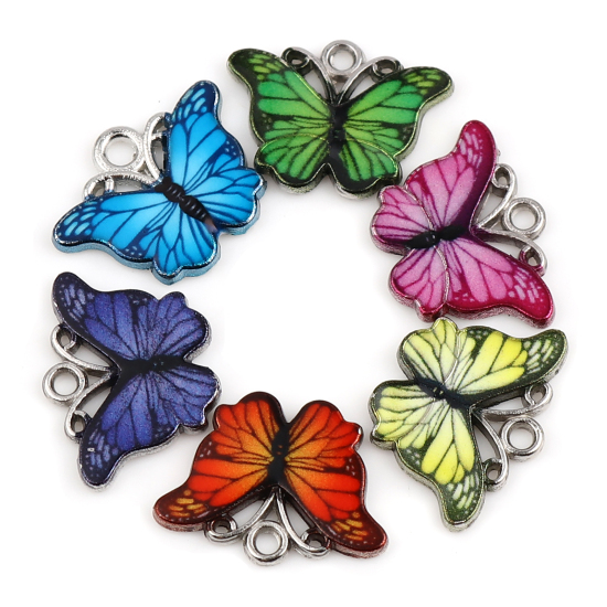 Picture of Zinc Based Alloy Charms Butterfly Animal