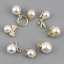 Picture of Zinc Based Alloy & Acrylic Charms Imitation Pearl