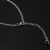 Picture of Stainless Steel Multilayer Layered Anklet Silver Tone Heart Initial Alphabet/ Capital Letter