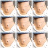 Picture of Stainless Steel Multilayer Layered Anklet Silver Tone Heart Initial Alphabet/ Capital Letter