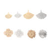 Image de Breloques Estampe en Filigrane en Laiton 20 Pcs