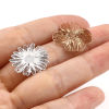Image de Breloques Estampe en Filigrane en Laiton 20 Pcs