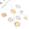 Image de Breloques Estampe en Filigrane en Laiton 20 Pcs