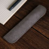 Picture of PU Leather Portable Pen Cover Sleeve Holder For Pocket Office Student Stationery Supplies