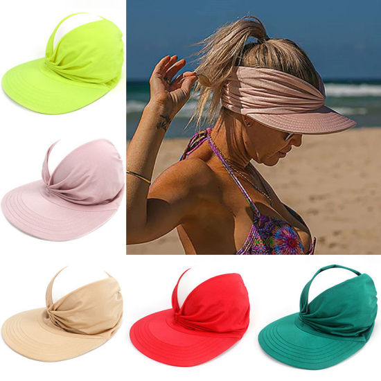 Image de Chapeau haut de forme vide adulte élastique anti-ultraviolet pour femmes d'été