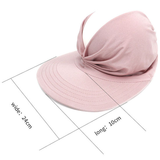 Изображение Summer Women's Anti-Ultraviolet Elastic Adult Empty Top Hat