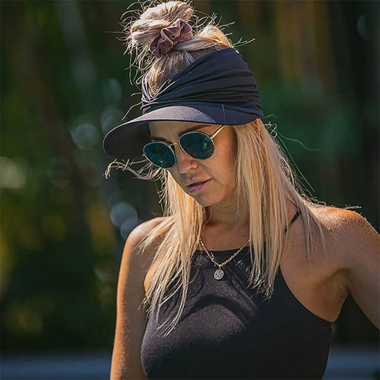 Picture of Summer Women's Anti-Ultraviolet Elastic Adult Empty Top Hat