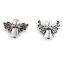 Image de Perles en Alliage de Zinc Religieux Ange Argent Vieilli 10 Pcs