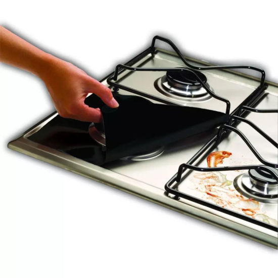 Изображение Glass Fiber Gas Stove Cleaning Protection Pad Anti-Fouling And Oil-Proof