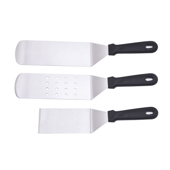 Picture of Curved Spatulas Stainless Steel Butter Knife Cake Cream Spreader Fondant Pastry Tool