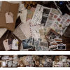 Picture of Retro DIY Scrapbook Stickers Material Paper Package