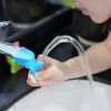 Picture of Travel Portable Simple Mouthwash Cup Silicone Faucet Extender Children's Hand Washing Device Sink Supplies