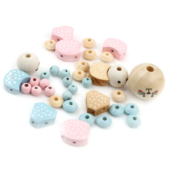 Picture of Natural Wood Spacer Beads