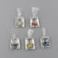 Picture of Resin Ocean Jewelry Pendants Bag Fish Multicolor 50mm x 23mm, 5 PCs
