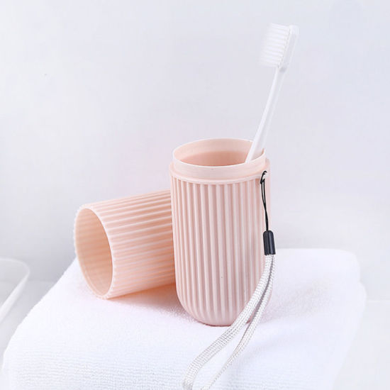 Picture of PP Multifunctional Large-capacity Toothbrush Box Portable Storage Cup