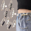 Picture of Acrylic Pin Brooches White Imitation Pearl 1 Piece