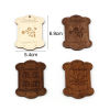 Picture of Natural Wood Pendants Irregular