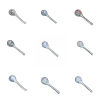 Изображение Flower Japanese Style Ceramic Spoon Tableware