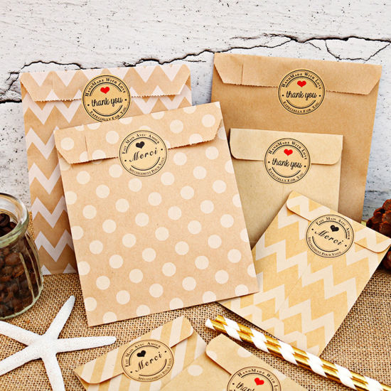 Picture of Paper Packing & Shipping Bags Kraft Paper Color , 1 Packet