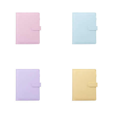 A5/A6 Magnetic Buckle Notebook PU Cover Binder Without Inner Writing Paper