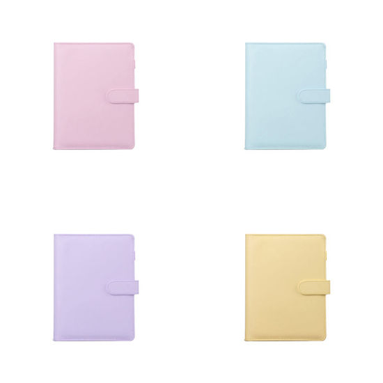 Изображение A5/A6 Magnetic Buckle Notebook PU Cover Binder Without Inner Writing Paper