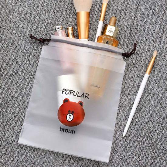 Изображение PE Waterproof Portable Drawstring Storage Bag