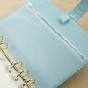 Изображение PVC Waterproof Zipper Loose Leaf File Folder Storage Bag