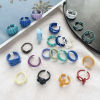 Picture of Painted Open Adjustable Rings Multicolor 1 Piece