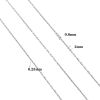 Picture of 1 M Vacuum Plating Stainless Steel Link Cable Chain For Handmade DIY Jewelry Making Findings Oval Multicolor 2x0.8mm