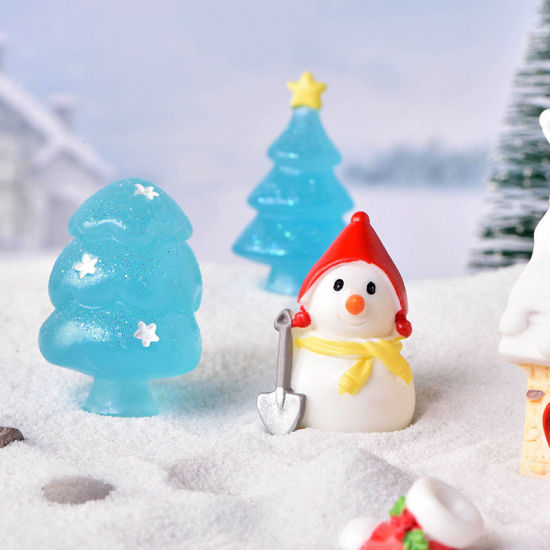 Imagen de Christmas Resin Micro Landscape Miniature Decoration