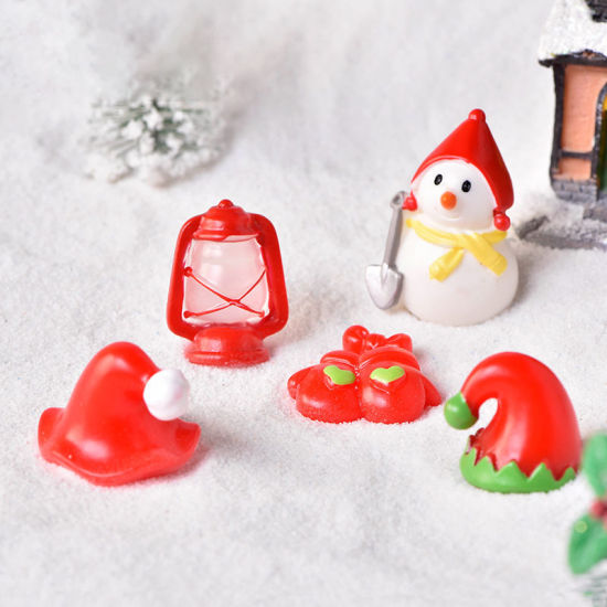 Imagen de Christmas Resin Micro Landscape Miniature Decoration