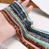 Picture of Gemstone ( Natural ) Beads Round Multicolor Faceted 37cm(14 5/8") - 36cm(14 1/8") long, 1 Strand