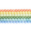 Picture of Stone ( Synthetic ) Beads Round Multicolor Glow In The Dark Luminous 39cm(15 3/8") - 37.5cm(14 6/8") long, 1 Strand